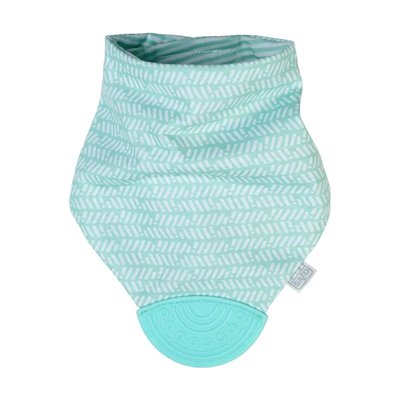Baby Bandana Reversible con Mordedor
