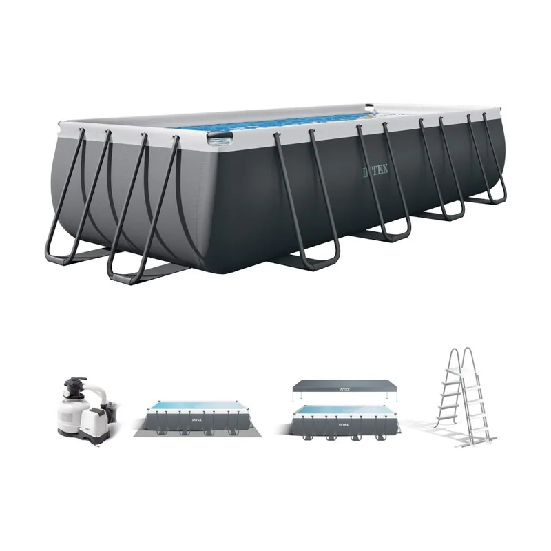 Piscina desmontable rectangular ultra xtr frame 5,5 metros con depuradora