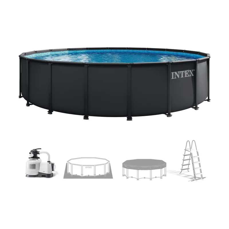 Piscina desmontable redonda ultra xtr 6 metros con depuradora y accesorios