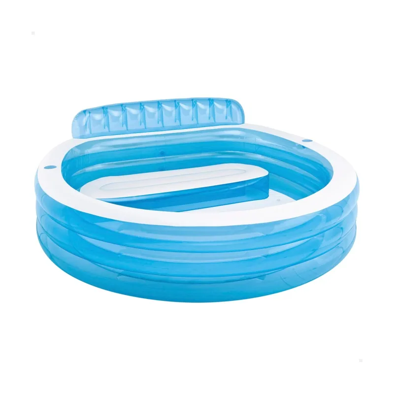 Piscina hinchable con sillón 229x218x79 cm