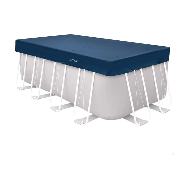 Cobertor piscina rectangular todo el año deluxe 3,89x1,89 m