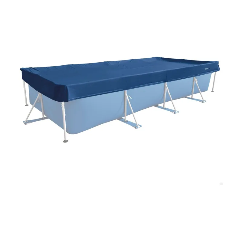 Cobertor piscina rectangular todo el año deluxe 4,60x2,26 m