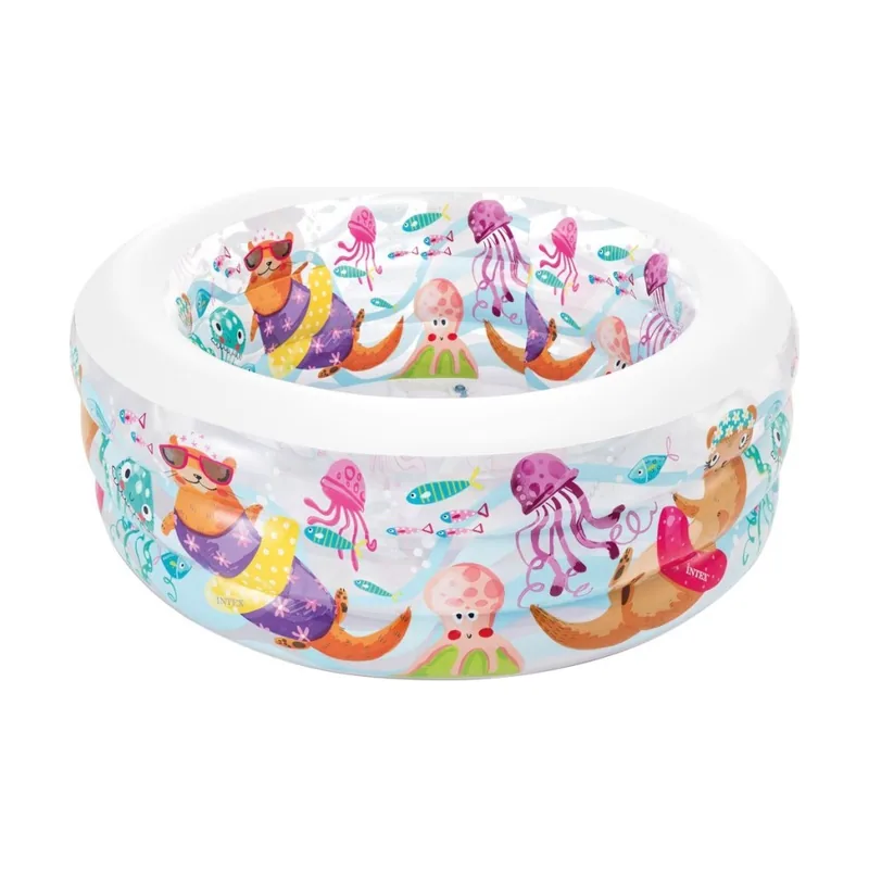 Piscina infantil hinchable acuario 152x56 cm
