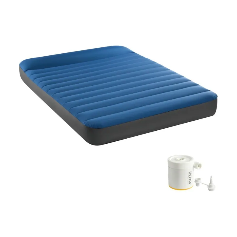 Colchón hinchable doble tpu camping mattress full c/hinchador