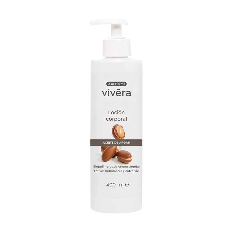 Vivera Locion corporal Aceite Argan 400 ml