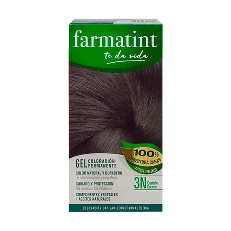 3n Gel Castaño Oscuro 135 ml