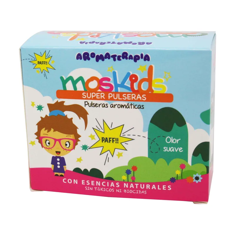 Moskids Pulseras Antimosquitos 4 uds