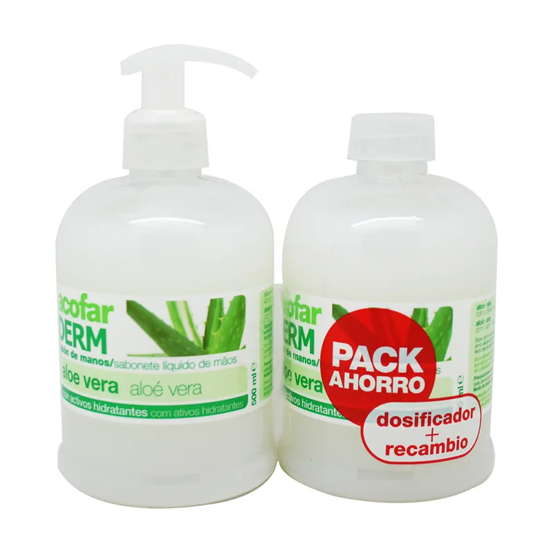 Jabon de Manos Aloe Vera Duplo 1000 ml