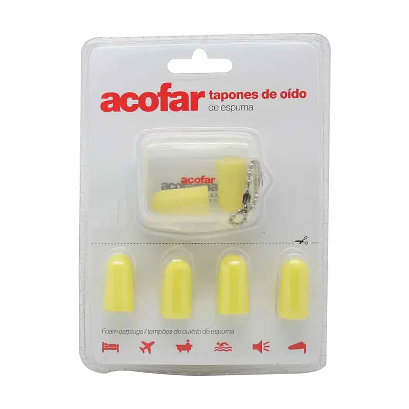 Tapones Oido Espuma 6 uds