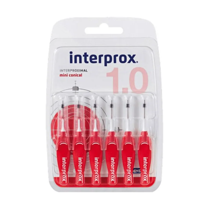 Mini Cónico 4G 6 uds Cepillos Interdentales