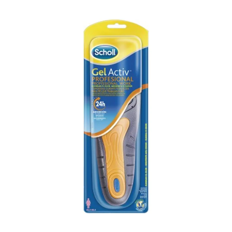 Plantillas Gel Activ Profesional Mujer Talla 35,5-40