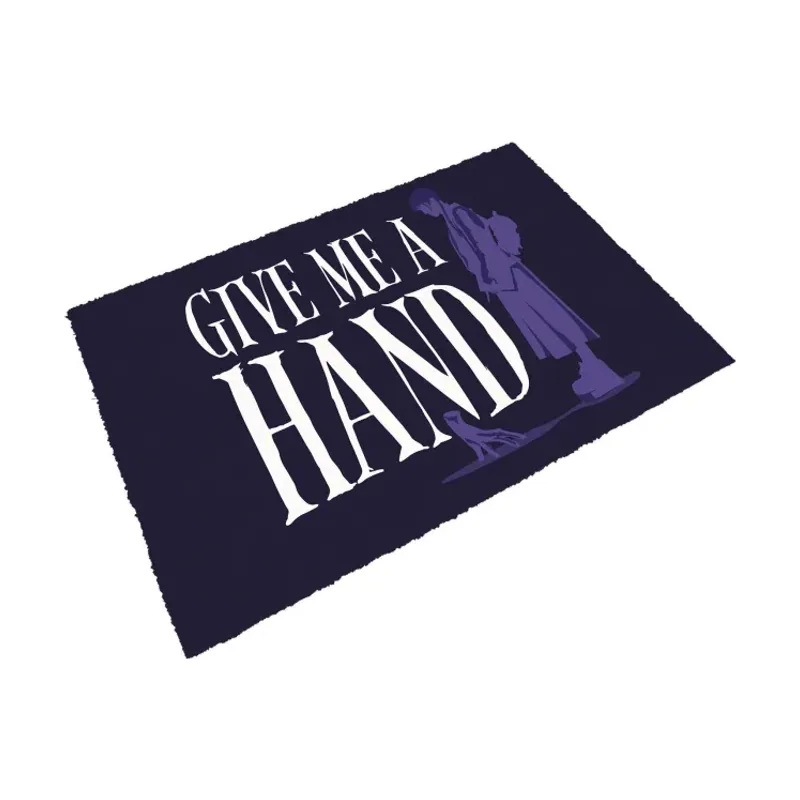 Felpudo con la Leyenda Give me a Hand de Wednesday