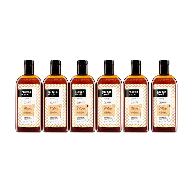 Champú Cebolla Pack 6 uds 250 ml