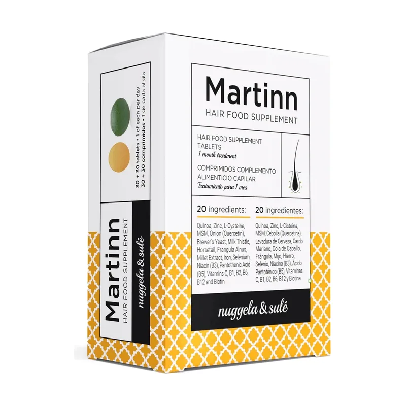 Martinn Hair Vitaminas para el pelo 60 Comprimidos
