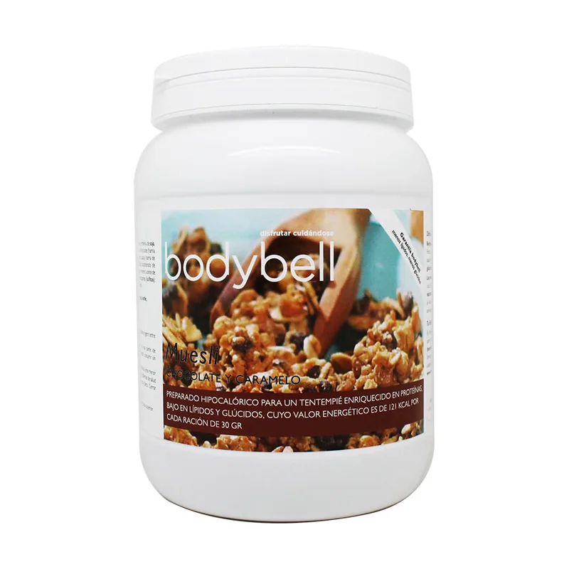 Bote Chocolate Muesli Caramelo 450 g