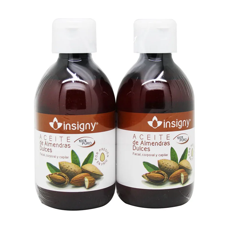 Aceite de Almendras Duplo 250ml + 250ml