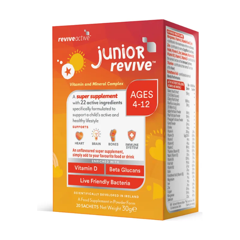 Junior Sobres de Vitaminas y Minerales x20