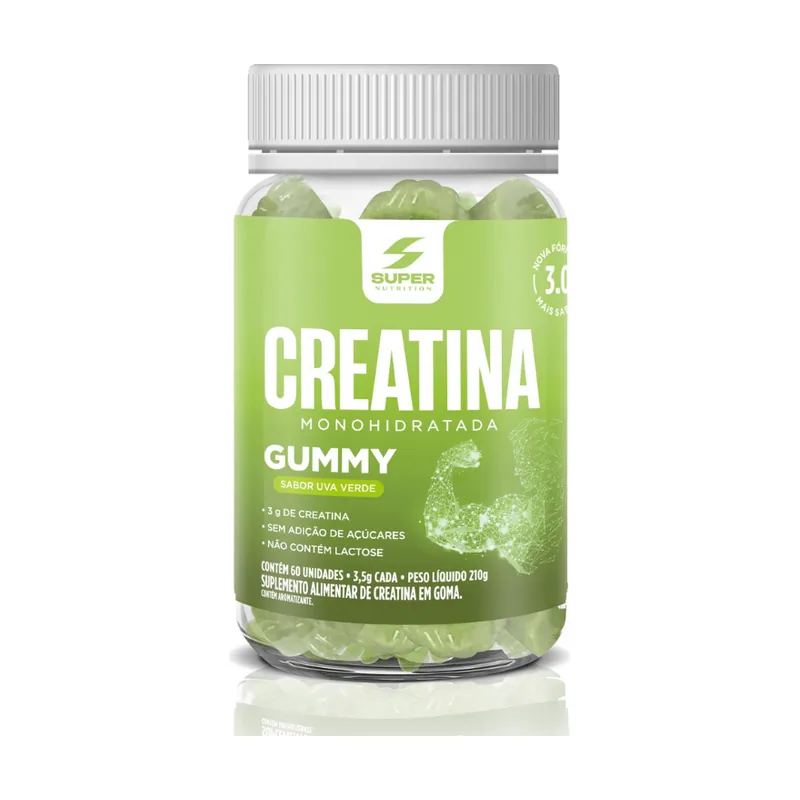 Gomitas de creatina y uva verde de x60