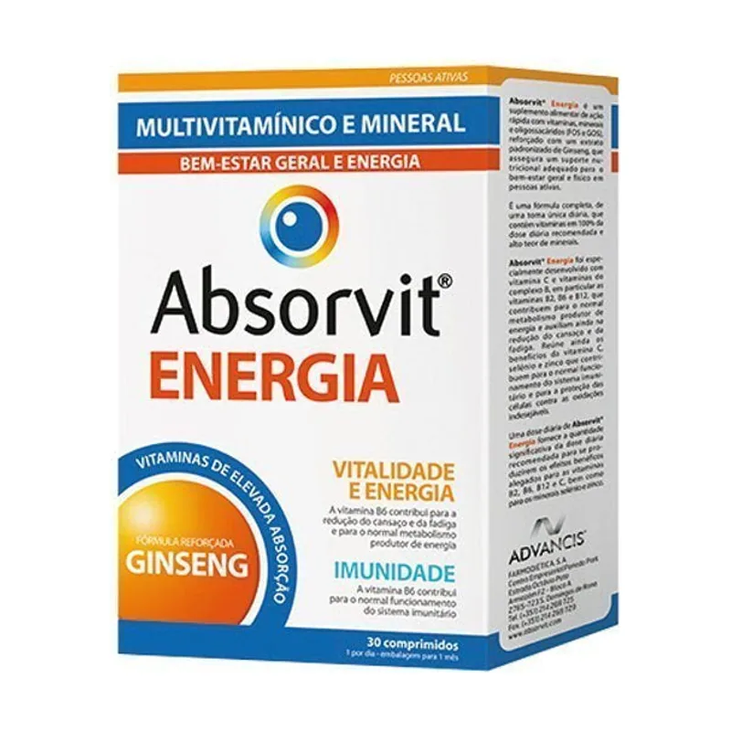 Energía 30 comprimidos