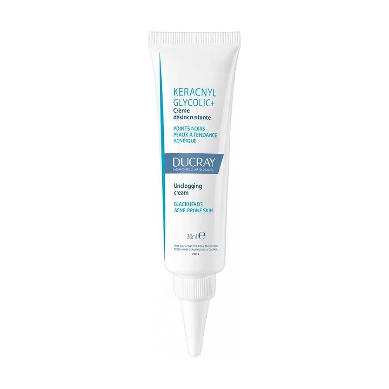 Ducray Keracnyl Glycolic+ Crema Desincrustante 30 ml