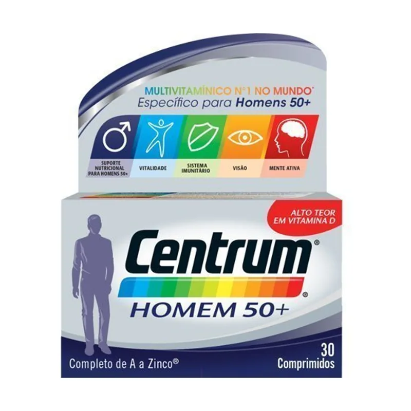 Comprimidos recubiertos Select 50+ Men 30 uds