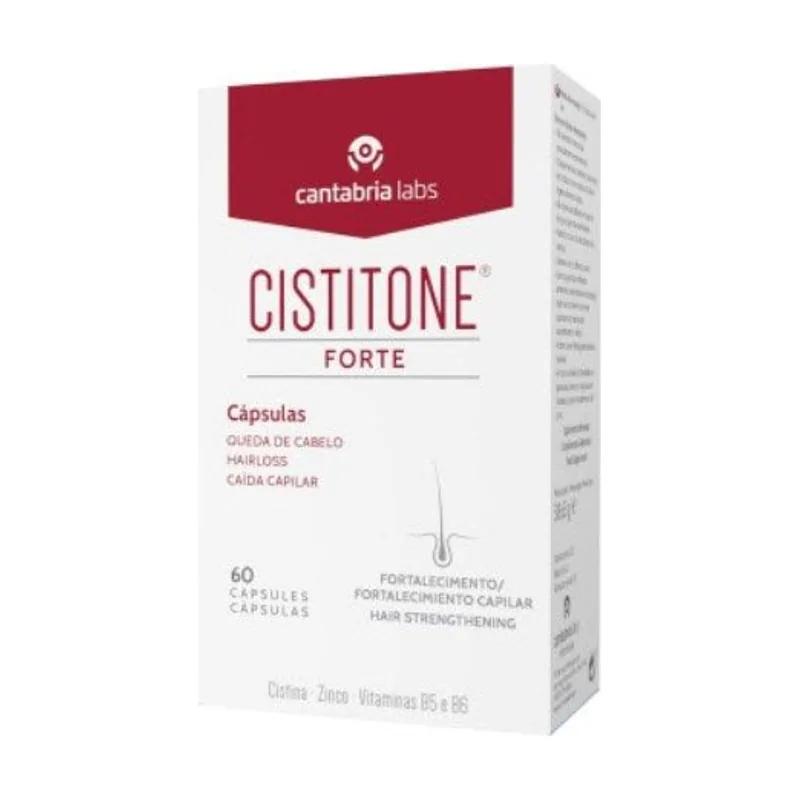 Cápsulas revitalizantes para cabello y uñas Forte 60 uds
