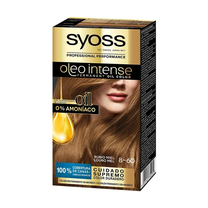 Oleo Intense Coloración permanente sin amoníaco 8.60 Rubio miel