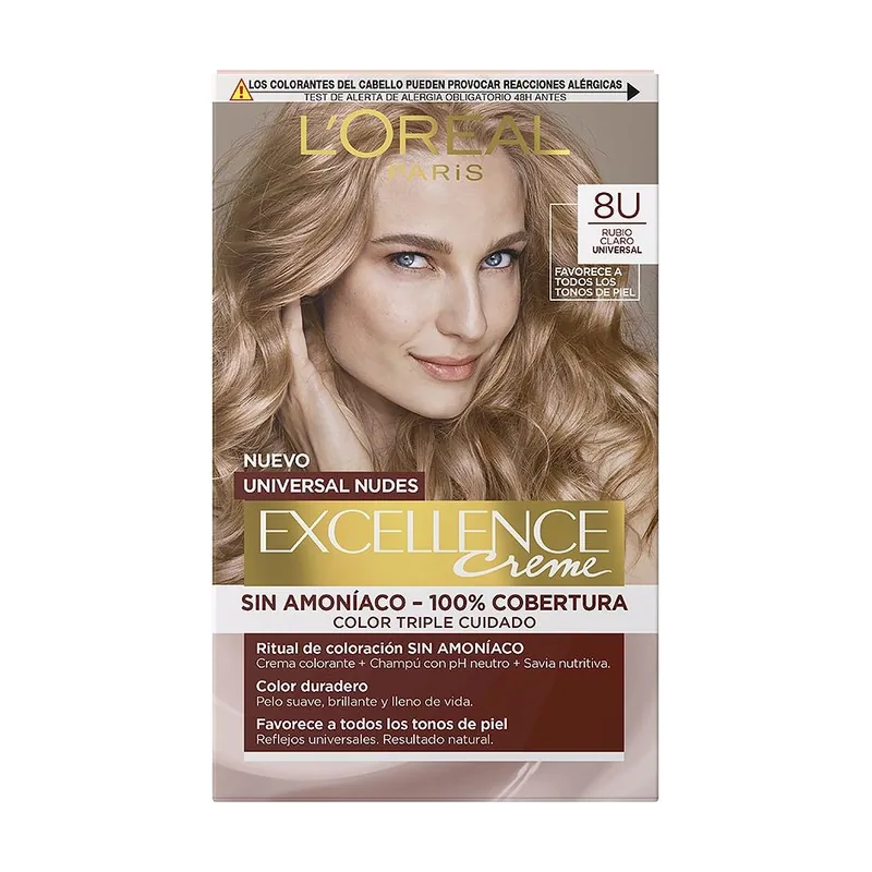 Excellence Universal Nudes Crema 8U Rubio Claro