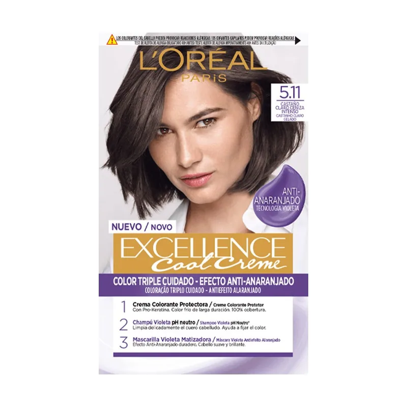 Excellence Crema 5.11 Castaño Claro Helado