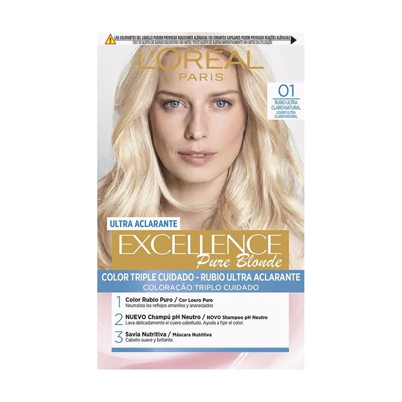 Excellence Crema 01 Rubio Ultra Claro Natural