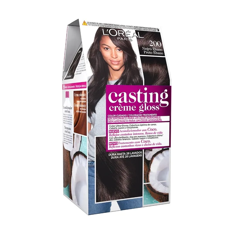 Casting Crème Gloss 200 Negro Ébano 180 ml