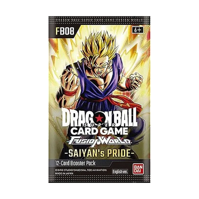 Sobre Dragon Ball Super Fusion World Saiyans Pride FB08 Dragon Ball TCG EN