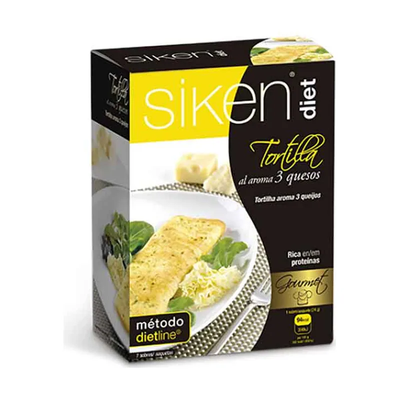Diet Tortilla Queso Gourmet 7 Sobres