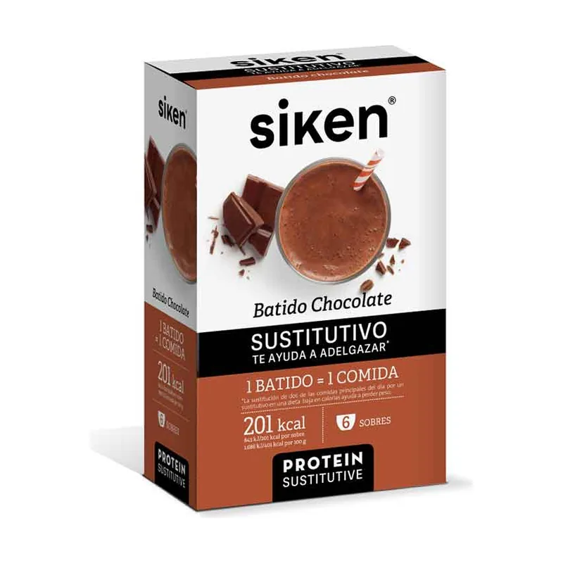 Sustitutivo Batidos Chocolate 6 Sobres