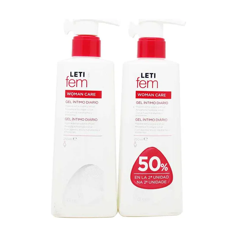 Letifem Gel Intimo 250 ml Duplo Ahorro
