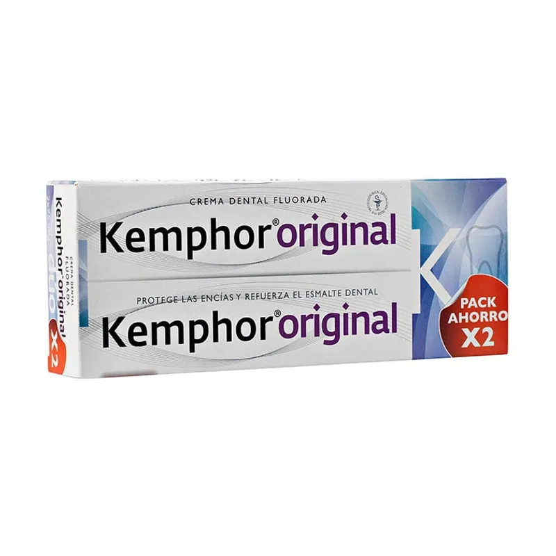 Crema Dental Fluorada 2 uds.