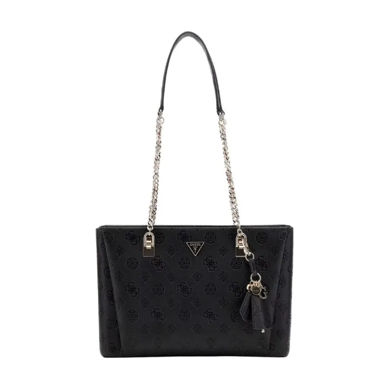 Bolso de Hombro Tisha Logo 4G Peony Negro