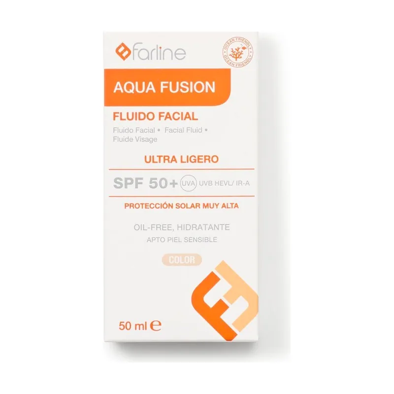 Farline Aqua Fusion Fluido Solar Facial SPF50+ 50 ml