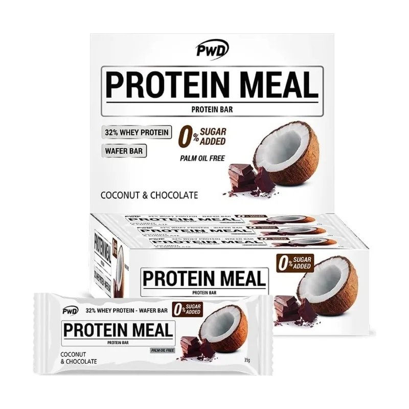 Protein Meal Barritas Coco con Chocolate 12 uds Nutrition