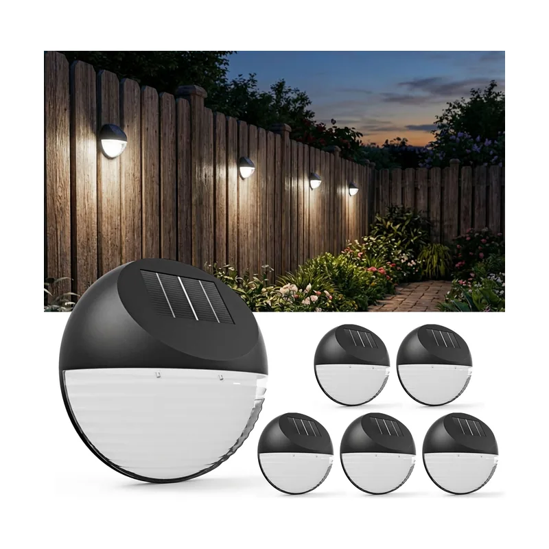 Juego de 6 luces de jardín