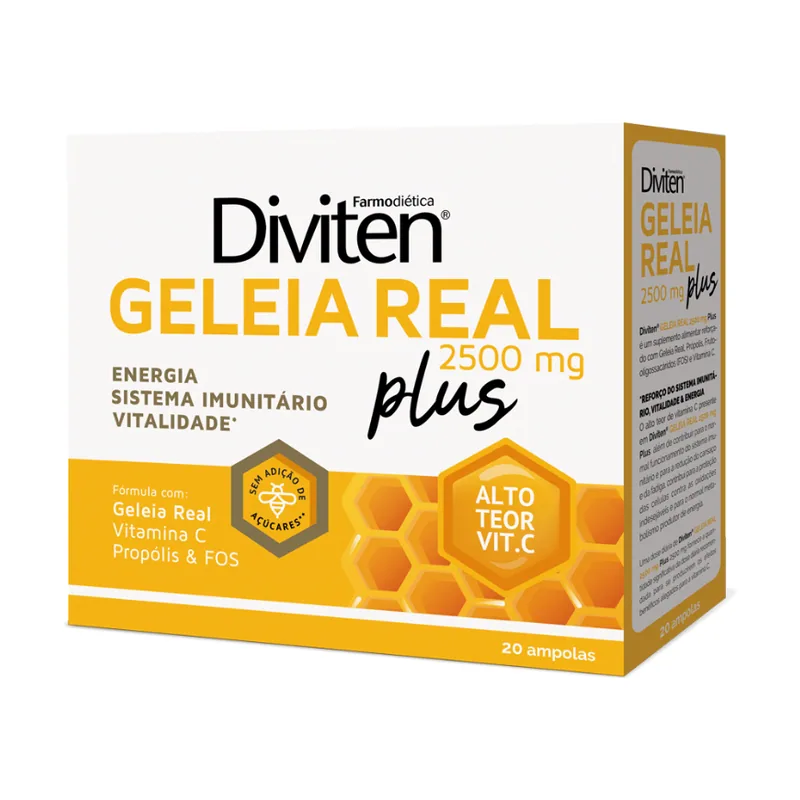 Jalea Real Plus 2500mg Ampollas x20