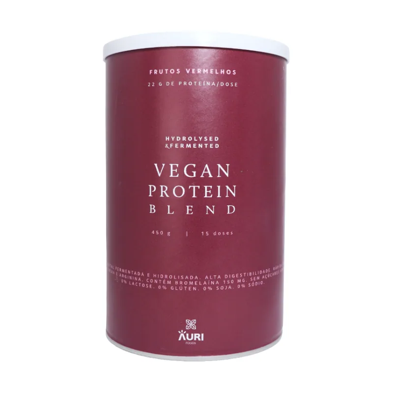 Mezcla de Proteína Vegana Frutos Rojos 450g