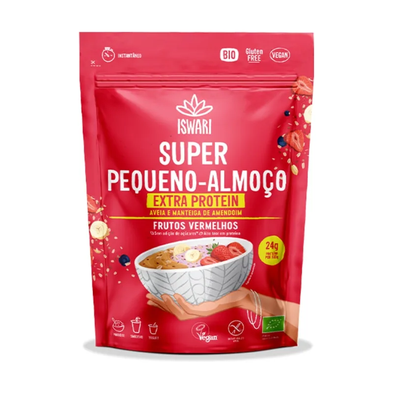 Super Desayuno Extra Proteína Frutos Rojos 360g