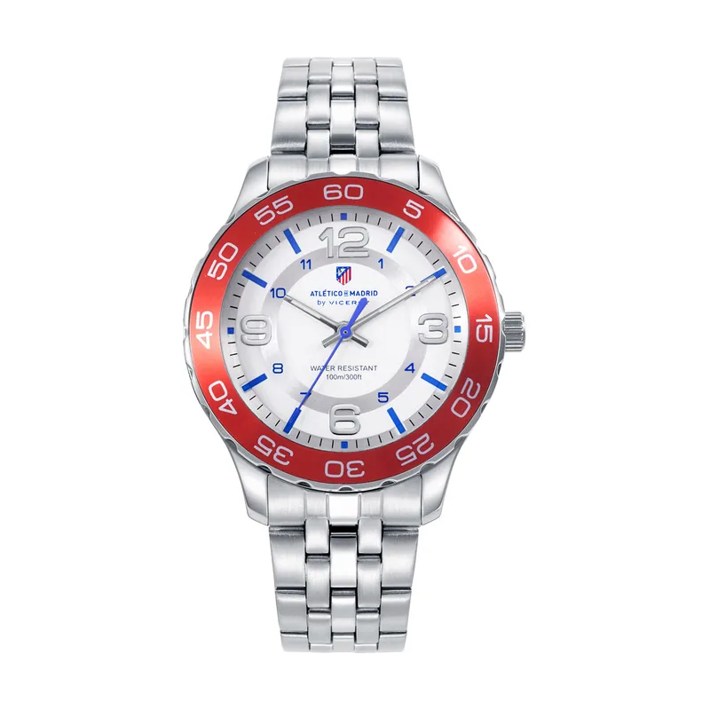 Reloj del At de Madrid de cadete caja de acero y brazalete de acero 41140-05