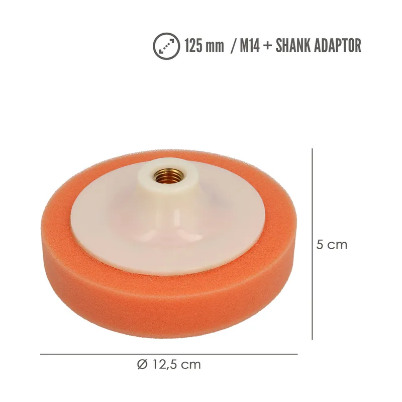 Disco Pulidor Esponja M-14 125mm