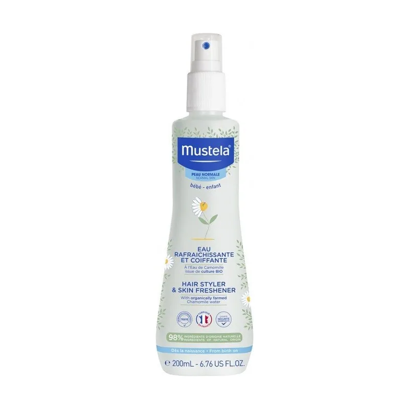 Mustela Agua para Peinar Refrescante con Agua de Manzanilla Ecológica