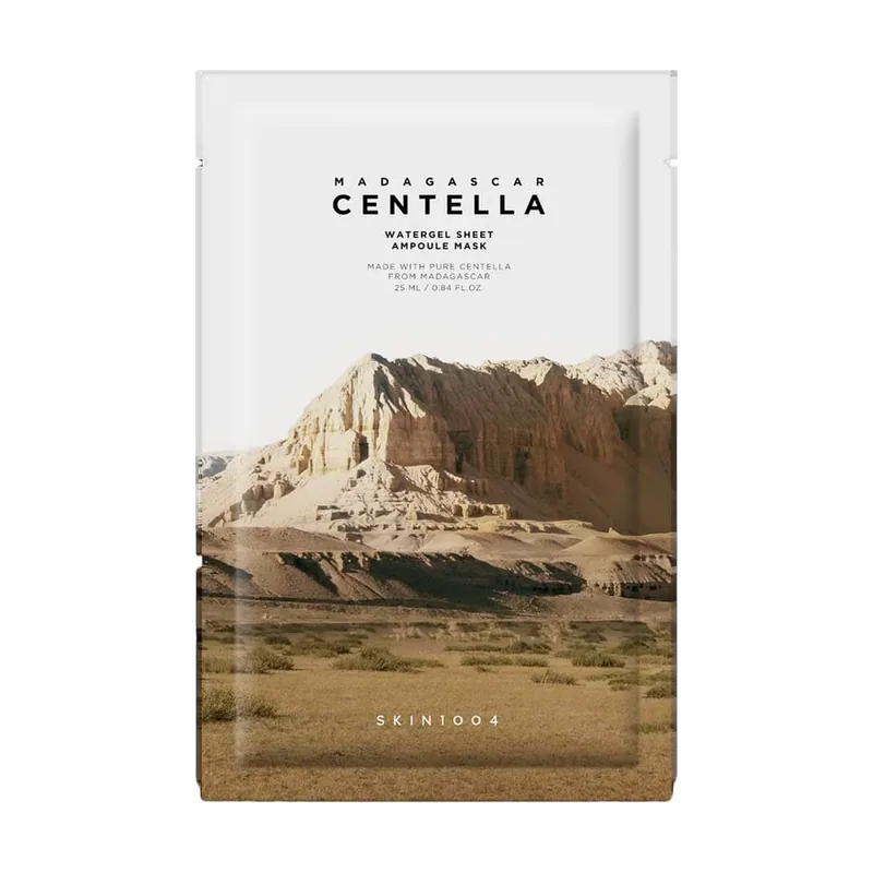 Skin1004 Madagascar Centella Soothing Watergel Sheet Ampoule Mask Soothing And Hydrating