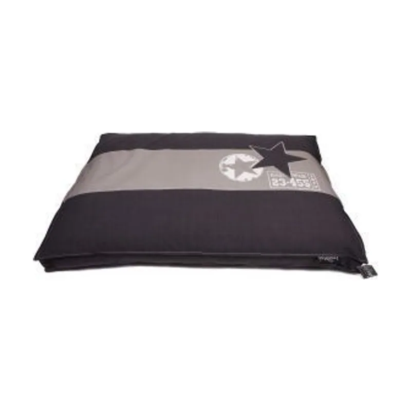 Lex&Max Funda Boxbed Band Ster Gris Osc de Perro 120x80x9 cm