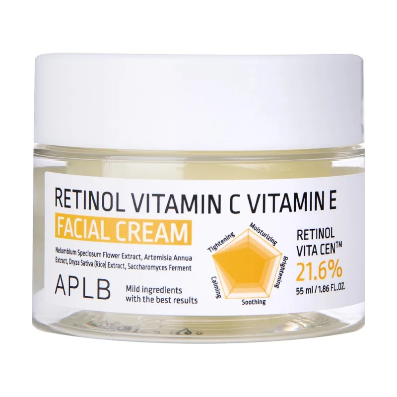Retinol Vitamin C Vitamin E Crema Facial 55ml
