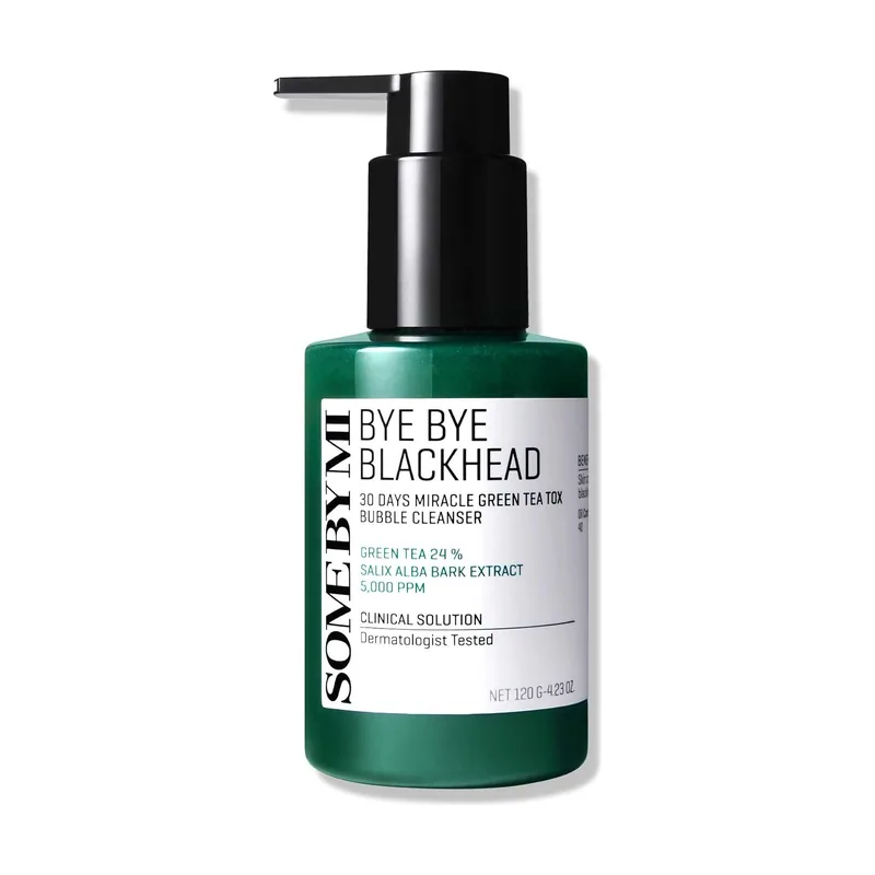Bye Blackhead 30 Days Miracle Green Tea Tox Bubble Cleanser